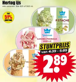 Dirk Hertog ijs aanbieding