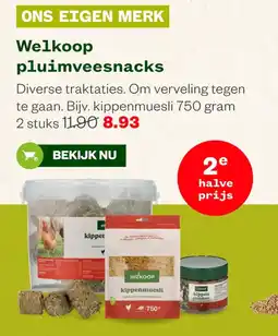Welkoop Welkoop pluimveesnacks aanbieding
