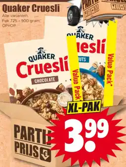 Dirk Quaker Cruesli aanbieding