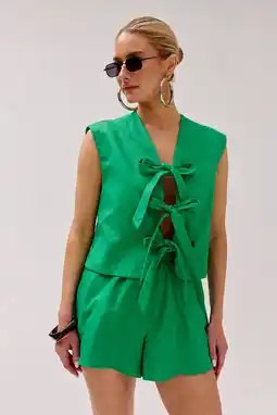 Wehkamp HARPER & YVE gilet met linnen aanbieding