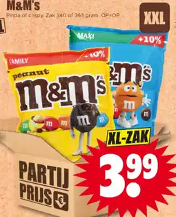 Dirk M&M's peanut aanbieding