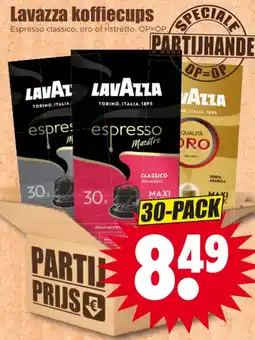 Dirk Lavazza koffiecup aanbieding