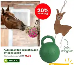 Welkoop Alle paarden speelballen of speelgoed aanbieding