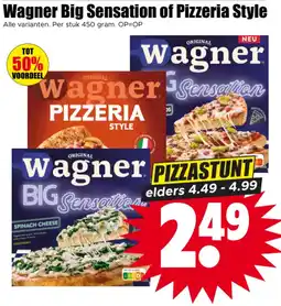 Dirk Wagner Big Sensation of Pizzeria Style aanbieding