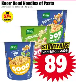 Dirk Knorr Good Noodles of Pasta aanbieding