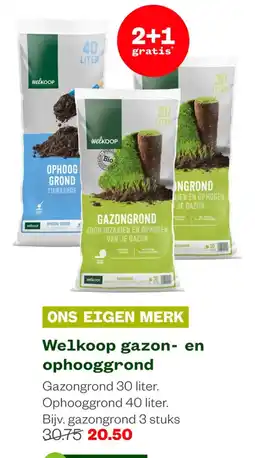 Welkoop Welkoop gazon- en ophooggrond aanbieding