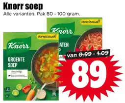 Dirk Knorr soep aanbieding