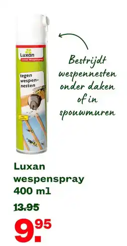 Welkoop Luxan wespen spray aanbieding