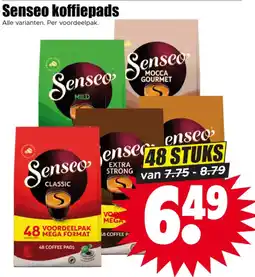 Dirk Senseo koffiepads aanbieding