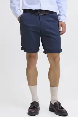 Wehkamp JACK & JONES PANTS STUDIO JPSTBOWIE regular chino short donkerblauw aanbieding