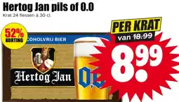 Dirk Hertog Jan pils of 0.0 aanbieding