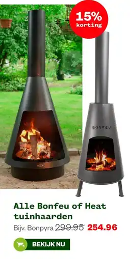 Welkoop Bonfeu tuinhaarden aanbieding