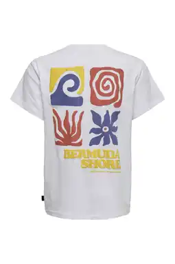 Wehkamp ONLY & SONS JUNIOR T-shirt met backprint wit aanbieding