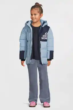Wehkamp Me & My Monkey winterjas lichtblauw aanbieding
