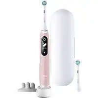 Bol.com Oral-B iO 6S Volwassene Vibrerende tandenborstel Roze, Wit aanbieding