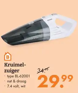 Blokker Kruimel- zuiger aanbieding