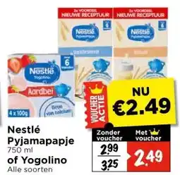 Vomar Voordeelmarkt Nestlé Pyjamapapje aanbieding