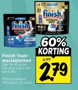 Vomar Voordeelmarkt Finish Vaat- wastabletten aanbieding