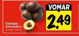 Vomar Voordeelmarkt Eetrijpe Avocado's aanbieding
