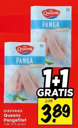 Vomar Voordeelmarkt DIEPVRIES Queens Pangafilet aanbieding