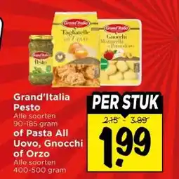 Vomar Voordeelmarkt Grand'Italia Pesto aanbieding
