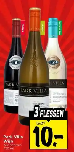 Vomar Voordeelmarkt Park Villa Wijn aanbieding