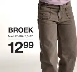 Zeeman BROEK aanbieding