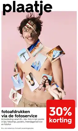 HEMA Fotoafdrukken via de fotoservice aanbieding