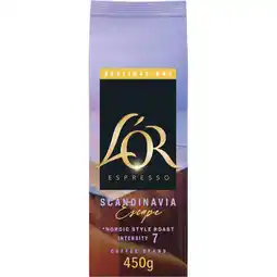 Jumbo L'or Koffiebonen Scandinavia 450g aanbieding