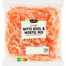 Jumbo Jumbo Julienne Witte Kool & Wortel Mix 150 g aanbieding