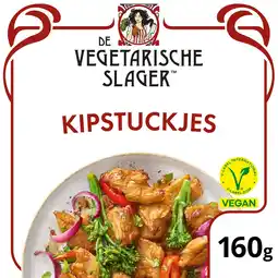 Jumbo De Vegetarische Slager Kipstuckjes 160 g aanbieding