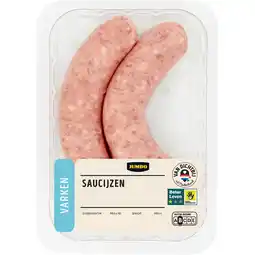 Jumbo Jumbo Varken Saucijs 2 Stuks aanbieding