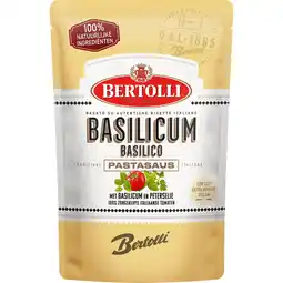 Jumbo Bertolli Basilicum Pastasaus met Basilicum en Peterselie 460 g aanbieding