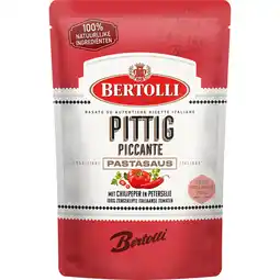 Jumbo Bertolli Pittig Pastasaus 460 g aanbieding