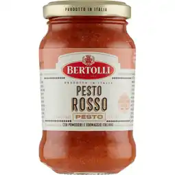 Jumbo Bertolli Pesto Rosso 185 g aanbieding