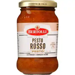 Jumbo Bertolli Pesto Rosso 185 g aanbieding