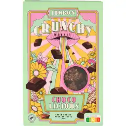 Jumbo Jumbo's Crunchy Muesli Chocolicious 400 g aanbieding