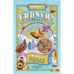 Jumbo Jumbo's Crunchy Muesli Maple Pecan 400 g aanbieding