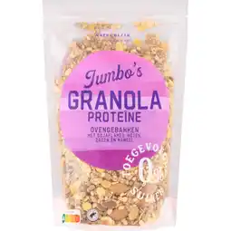 Jumbo Jumbo's Granola Proteïne 350 g aanbieding