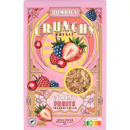 Jumbo Jumbo's Crunchy Muesli Bosvruchten Yoghurt 375 g aanbieding