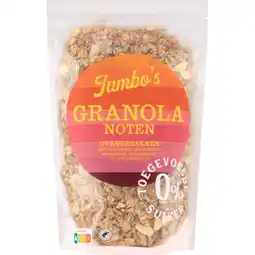 Jumbo Jumbo's Granola Noten 350 g aanbieding