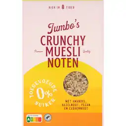 Jumbo Jumbo's Crunchy Muesli Noten 400 g aanbieding