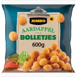 Jumbo Jumbo Aardappel Bolletjes 600 g aanbieding
