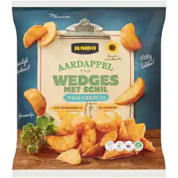 Jumbo Jumbo Aardappelwedges Mild Gekruid met Schil 600 g aanbieding