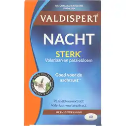 Jumbo Valdispert Nacht Extra Sterk tabletten voor de nachtrust, 40 stuks aanbieding