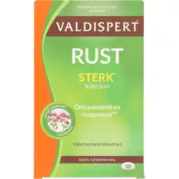Jumbo Valdispert Rust extra sterk dragees, 50 stuks aanbieding