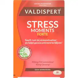 Jumbo Valdispert Stress Moments extra sterk tabletten, 20 stuks aanbieding