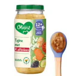 Jumbo Olvarit 12+ Maanden Tajine Met Kalfsvlees 250 g aanbieding