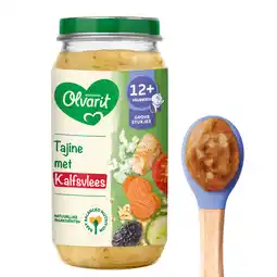 Jumbo Olvarit 12+ Maanden Tajine Met Kalfsvlees 250 g aanbieding