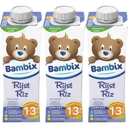 Jumbo Bambix Groeidrink Rijst 1-3 Jaar 750 ML aanbieding